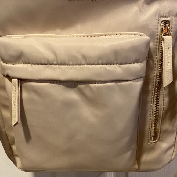 BNWT Haute Hippie Viral On the Go Backpack in White Cream main image 10